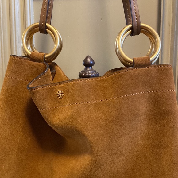 Tory Burch suede purse - Picture 2 of 2
